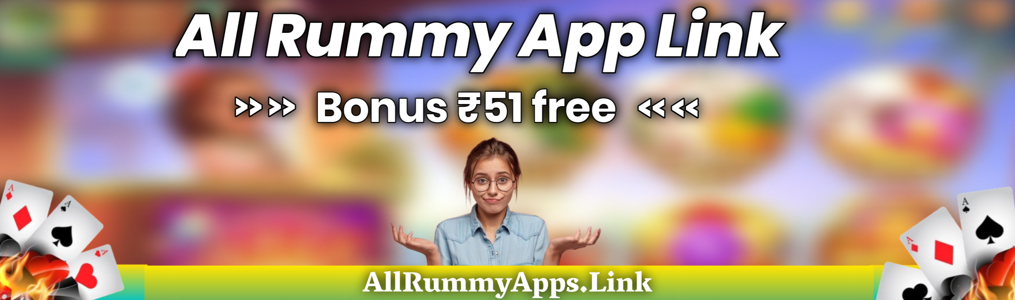 All Rummy App Header Banner